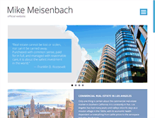 Tablet Screenshot of mikemeisenbach.com